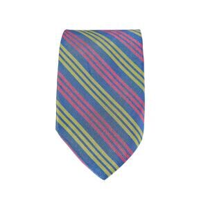 BROOKS BROTHERS 346 MEN'S PASTEL STRIPED 100% SILK 3.5" NECK TIE FE2422A